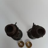 Bougeoirs putti musicians