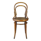THONET bistro chair N°14 - 1/2 - Ca 1900, wooden seat