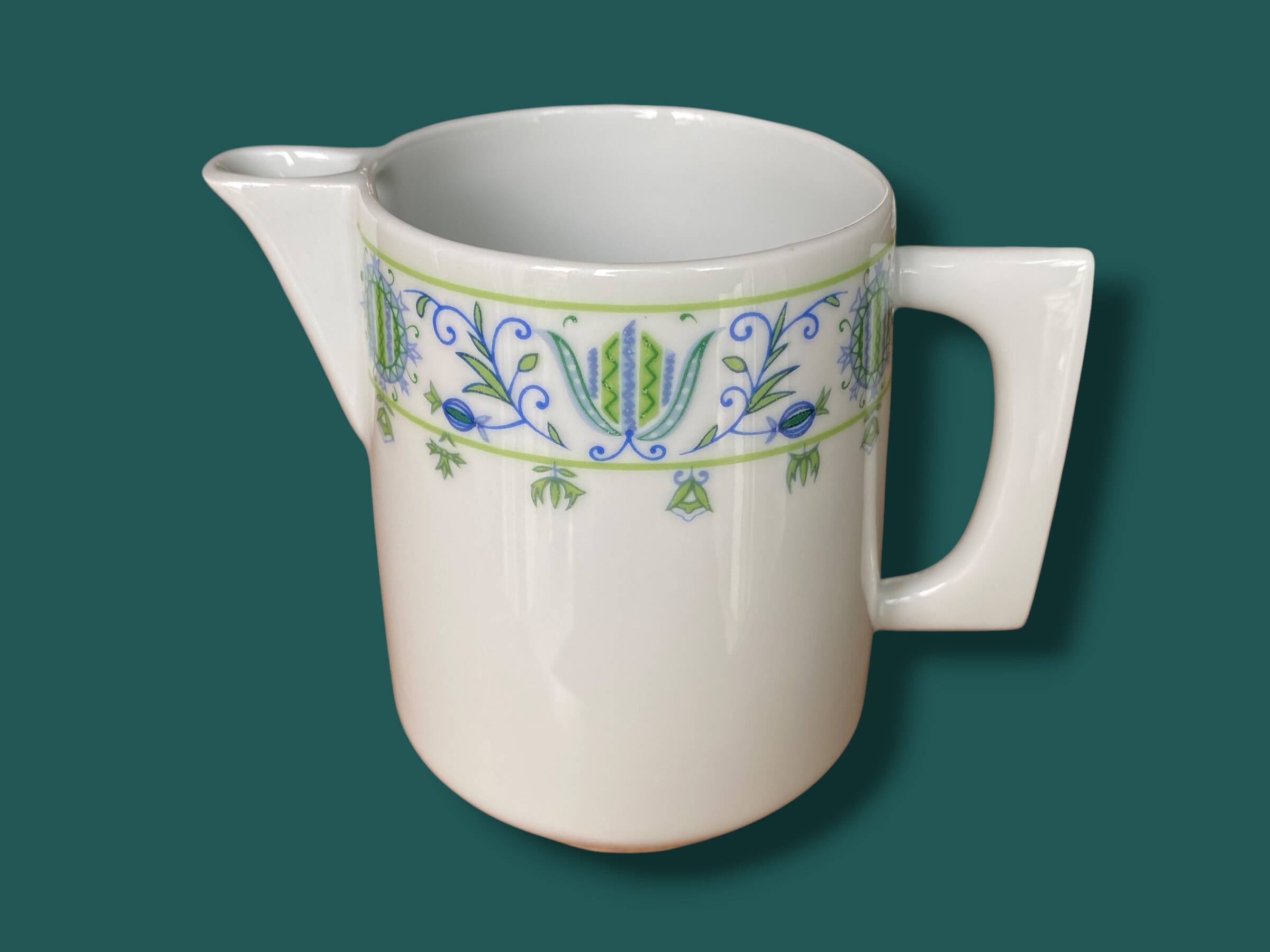 Vintage Limoges porcelain coffee set Bernardaud Eridan Design 1970