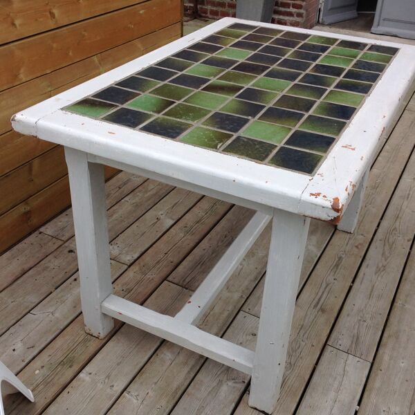 Table de cuisine vintage