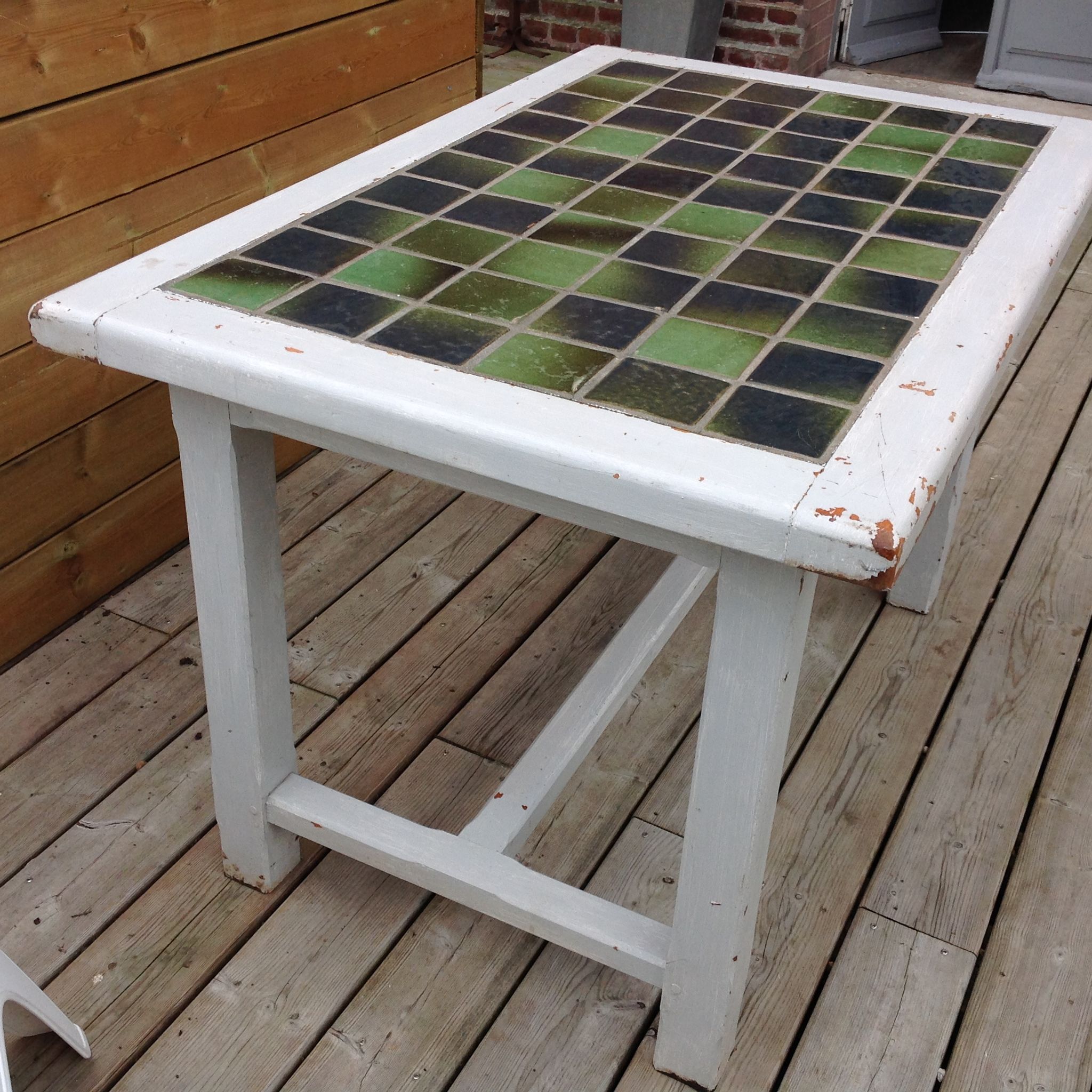Table de cuisine vintage
