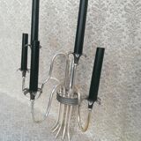 Silver bronze wall lights