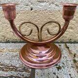 Villedieu copper candle holder