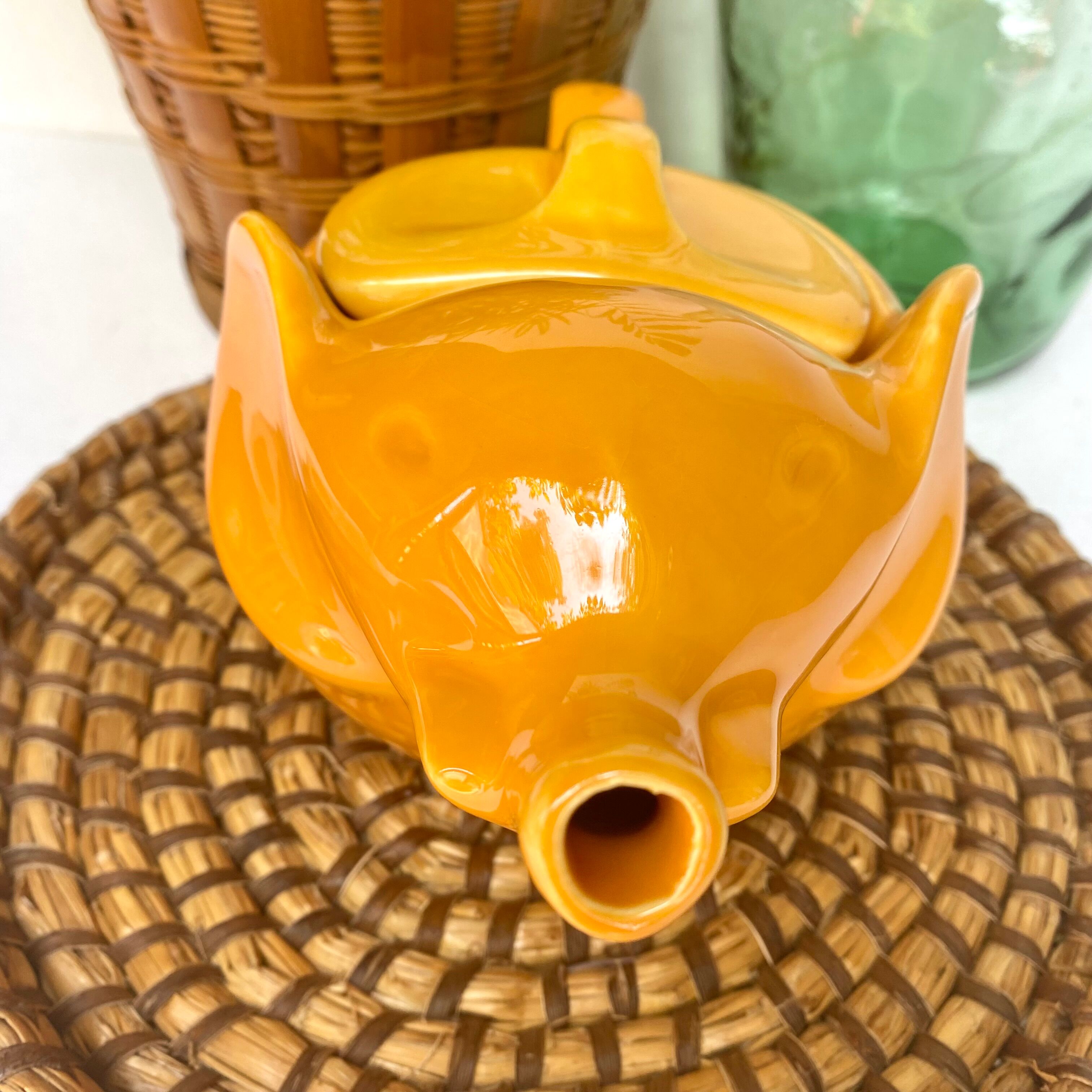 Vintage elephant teapot