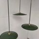 Suspensions in enamelled sheets