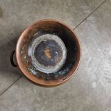 Copper pot with two handles