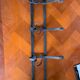 Wrought iron patère 68x 25 cm