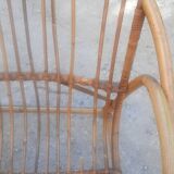 Rattan and bamboo garden furniture