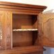 magnificent solid oak buffet from the late 19th century