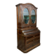 Napoleon III period library cabinet in rosewood