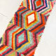 Moroccan Berber rug Boujaad with multicolored diamonds 336x82cm