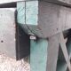 Établi industriel d'atelier 4m ancien