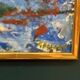 Original Swedish Oil on Canvas – “Storm” by Göta Fogler – Signed – Vintage & Framed – 50 × 42 cm (19.7" × 16.5")