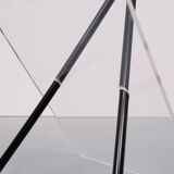 Lucite Post Modern Side Tables by Lui Art Holland Design 1980s