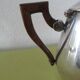 Antique Art Deco silver-plated milk jug - handle to be restored