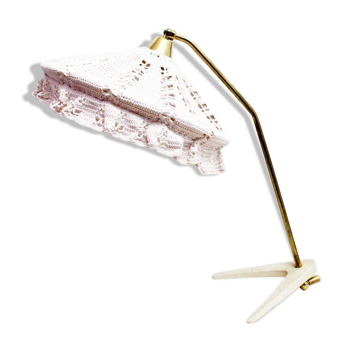 Lampe de bureau patte d'oie mid century