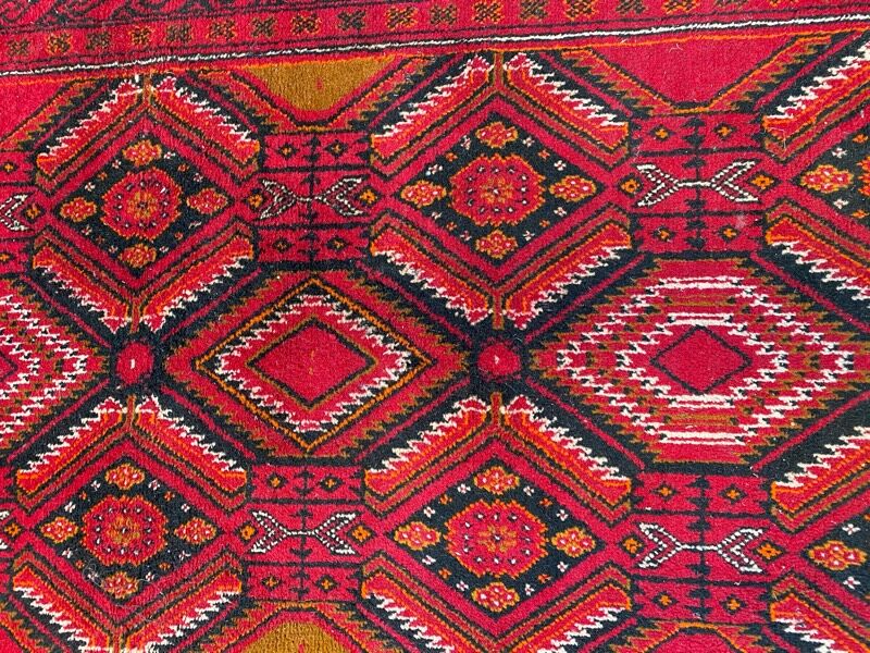 Belutch persian carpet 100x216 cm