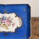 Antique Blue and Gold Porcelain Plate, Sèvres Style, Samson, 19th Century