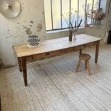 Table de ferme en pin, 1950