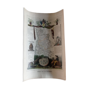 Carte ancienne Drôme