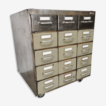 Flambo industrial furniture with drawers