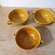 3-bowl ceramic set Lunéville Louis VX Honey