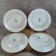 Lot de 4 assiettes creuses anciennes Gien – Terre de Fer modèle Austerlitz