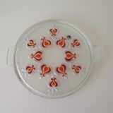 Crystal serving dish by Walther Glas, Germany 1960-1970