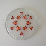 Crystal serving dish by Walther Glas, Germany 1960-1970