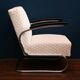 Fauteuil fonctionnaliste restauré, Tchécoslovaquie