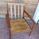 Scandinavian armchair Grete Jalk in teak, 50