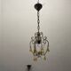 Glass Beaded Petit Crystal Chandeliers Set of 2