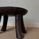 Monoxyle stool in carved wood – Ivory Coast