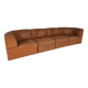 Modular sofa De Sede DS 15 in saddle leather