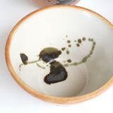 Set of 4 ceramic bowls of dove pottery