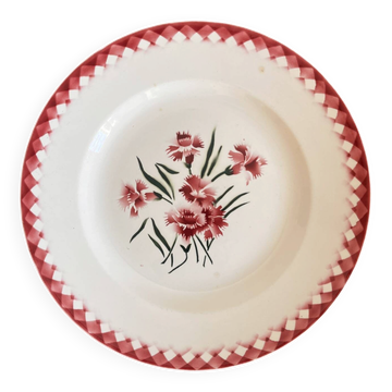 Service plate Sarreguemines