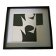 Tableau Vintage Art Optique - Victor Vasarely "Phantom" - Frame 40x40cm