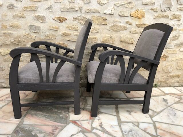 Vintage Colonial Armchairs