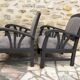 Vintage Colonial Armchairs