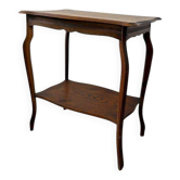 Table d'appoint/table à plantes vintage en bois
