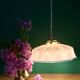Vintage pink opaline pendant light