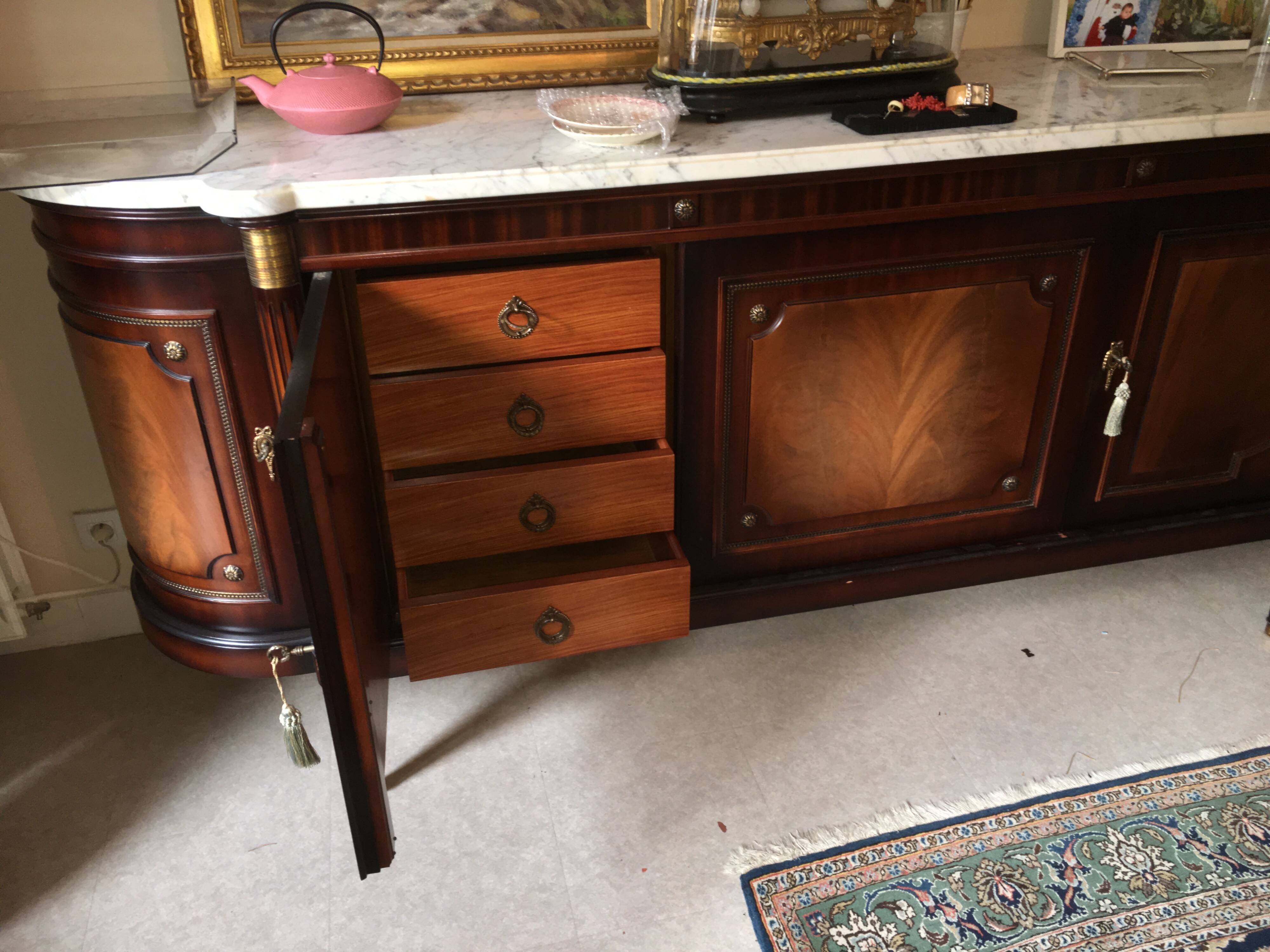 Louis 16 style sideboard signed Ehalt