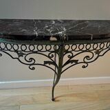 Wrought iron console 1930