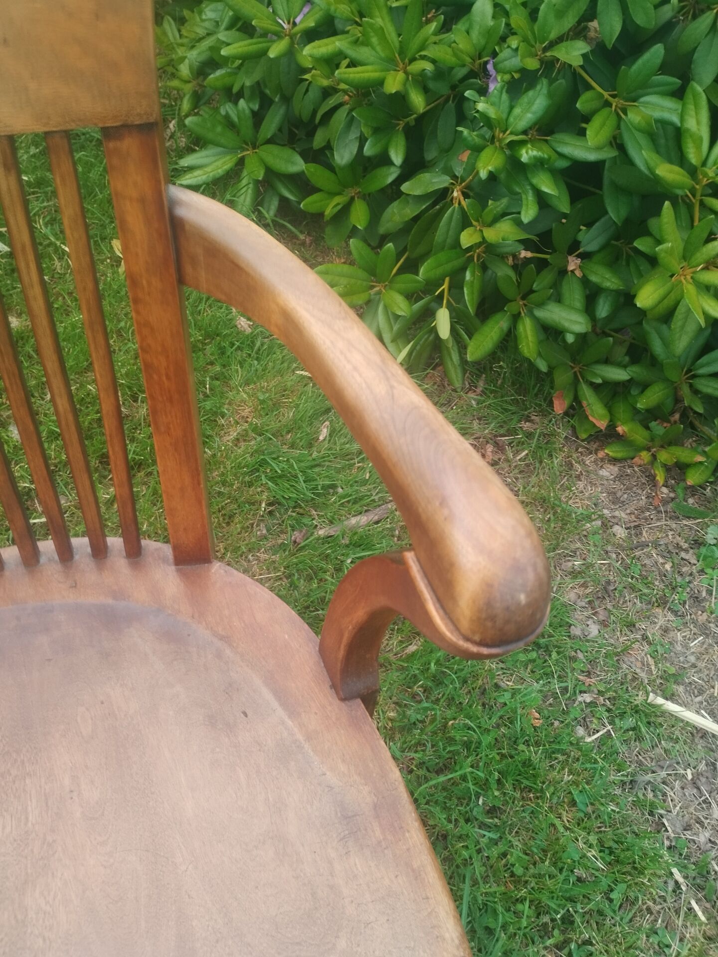 Fauteuil de bureau américain ancien vintage