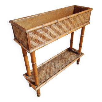 Bamboo planter, 1970s