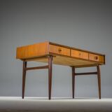 Mid-Century Teak Desk attributed to Bartels Works, 1960s