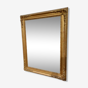 Miroir Bois et Stuk doré