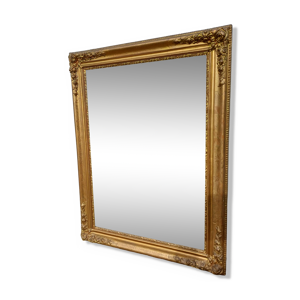 Miroir bois et stuk doré