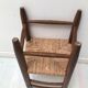 Vintage mulched wooden chair for 70s children