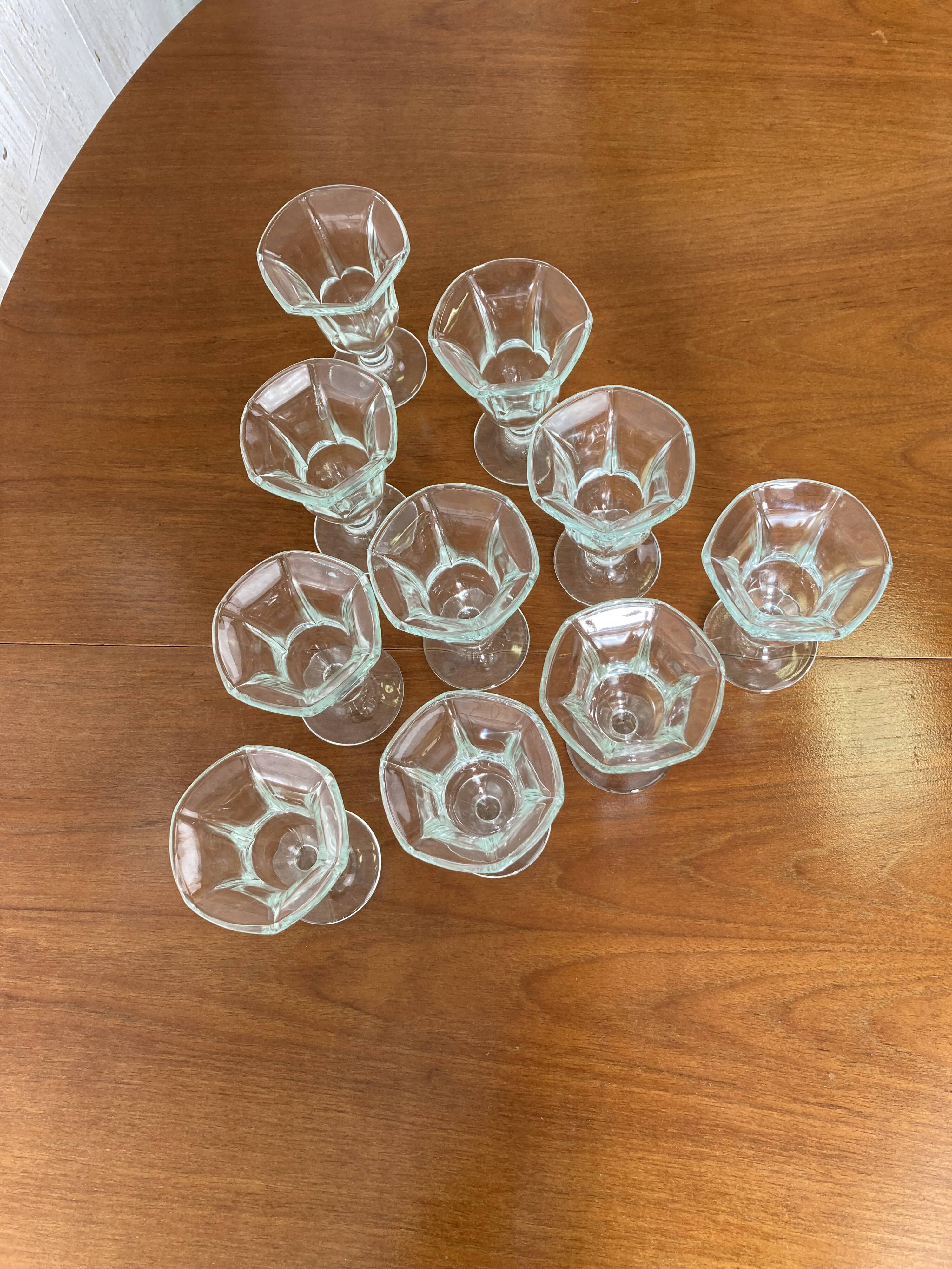 Set of 10 ice cream bowls